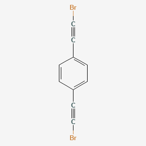 molecular formula C10H4Br2 B3069606 1,4-双(溴乙炔基)苯 CAS No. 65127-72-2