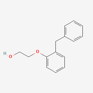 molecular formula C15H16O2 B3069666 2-(2-苯甲酰基苯氧基)乙醇 CAS No. 56949-63-4