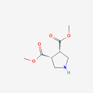 Dimethyl (3S,4R)-pyrrolidine-3,4-dicarboxylate