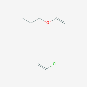 molecular formula C8H15ClO B3069692 Chloroethene;1-ethenoxy-2-methylpropane CAS No. 25154-85-2