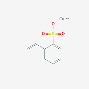 molecular formula C8H7CaO3S+ B3069740 聚苯乙烯磺酸钙 CAS No. 37286-92-3