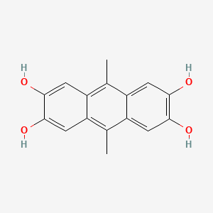 9,10-Dimethyl-2,3,6,7-anthracenetetraol