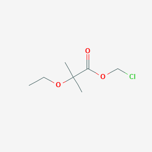 Chloromethyl 2-ethoxy-2-methylpropanoate