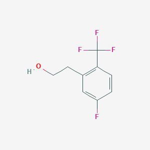 2-(5-Fluoro-2-(trifluoromethyl)phenyl)ethanol