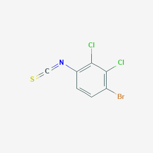 molecular formula C7H2BrCl2NS B3069946 4-Bromo-2,3-dichlorophenyl isothiocyanate CAS No. 1000574-11-7