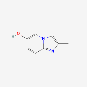 molecular formula C8H8N2O B3070167 2-甲基咪唑并[1,2-a]吡啶-6-醇 CAS No. 1001434-68-9