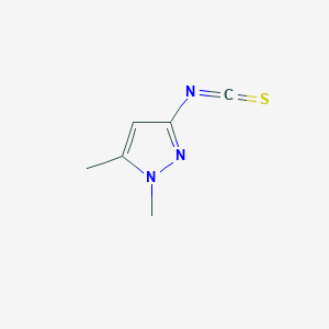 molecular formula C6H7N3S B3070194 3-异硫氰酸酯-1,5-二甲基-1H-吡唑 CAS No. 1001500-57-7