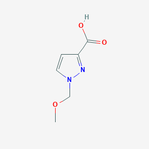molecular formula C6H8N2O3 B3070202 1-(甲氧基甲基)-1H-吡唑-3-羧酸 CAS No. 1001500-66-8