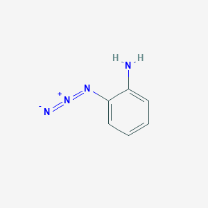 molecular formula C6H6N4 B3070643 2-叠氮苯胺 CAS No. 1005-07-8