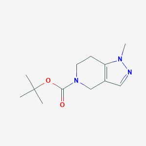 tert-Butyl 1-methyl-6,7-dihydro-1H-pyrazolo[4,3-c]pyridine-5(4H)-carboxylate