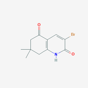 3-Bromo-7,7-dimethyl-7,8-dihydroquinoline-2,5(1H,6H)-dione