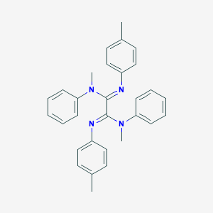 molecular formula C30H30N4 B307103 N~1~,N~2~-dimethyl-N'~1~,N'~2~-bis(4-methylphenyl)-N~1~,N~2~-diphenylethanediimidamide 