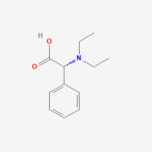 molecular formula C12H17NO2 B3071113 (R)-2-(diethylamino)-2-phenylacetic acid CAS No. 1007912-96-0
