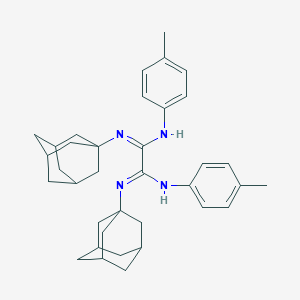N~1~,N~2~-di(1-adamantyl)-N'~1~,N'~2~-bis(4-methylphenyl)ethanediimidamide