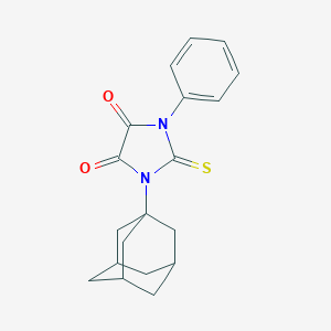 1-(1-Adamantyl)-3-phenyl-2-thioxoimidazolidine-4,5-dione