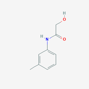 molecular formula C9H11NO2 B3071685 2-hydroxy-N-(3-methylphenyl)acetamide CAS No. 1011572-96-5