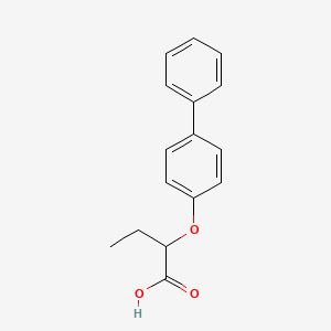 2-(1,1'-Biphenyl-4-yloxy)butanoic acid