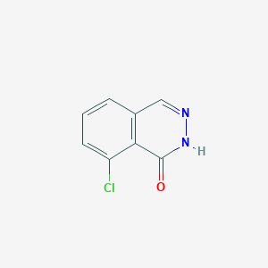 molecular formula C8H5ClN2O B3071872 8-氯酞嗪-1(2H)-酮 CAS No. 101494-94-4