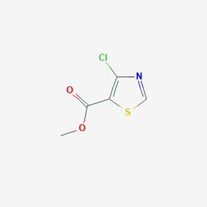 molecular formula C5H4ClNO2S B3071913 Methyl 4-chlorothiazole-5-carboxylate CAS No. 1015591-57-7
