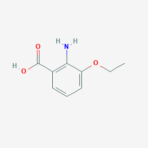 molecular formula C9H11NO3 B3071921 2-Amino-3-ethoxybenzoic acid CAS No. 1015689-38-9