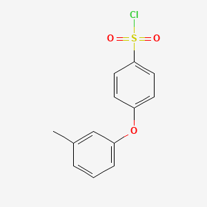 molecular formula C13H11ClO3S B3072064 4-(m-Tolyloxy)benzenesulfonyl chloride CAS No. 1016513-15-7