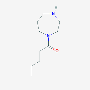 molecular formula C10H20N2O B3072199 1-(1,4-Diazepan-1-YL)pentan-1-one CAS No. 1016678-88-8