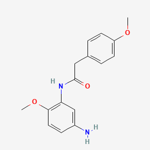 N-(5-Amino-2-methoxyphenyl)-2-(4-methoxyphenyl)-acetamide