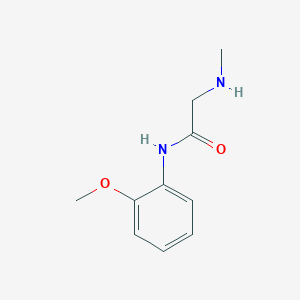 molecular formula C10H14N2O2 B3072492 N-(2-methoxyphenyl)-2-(methylamino)acetamide CAS No. 1016756-28-7