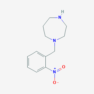 1-[(2-Nitrophenyl)methyl]-1,4-diazepane