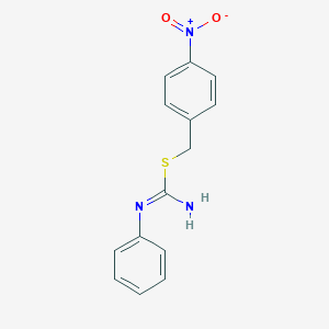 4-nitrobenzyl N'-phenylimidothiocarbamate
