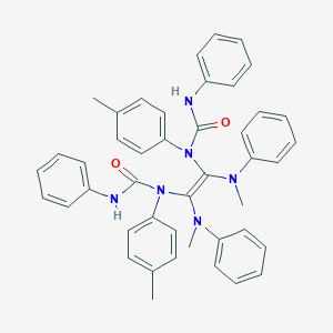 N-[2-[(anilinocarbonyl)-4-methylanilino]-1,2-bis(methylanilino)vinyl]-N-(4-methylphenyl)-N'-phenylurea