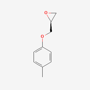 molecular formula C10H12O2 B3072801 (2S)-2-[(4-methylphenoxy)methyl]oxirane CAS No. 101693-40-7