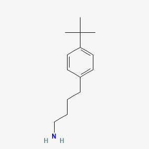 molecular formula C14H23N B3072992 4-(4-Tert-butylphenyl)butan-1-amine CAS No. 1017176-60-1