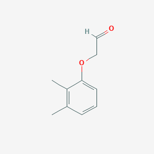 molecular formula C10H12O2 B3072995 2-(2,3-Dimethylphenoxy)acetaldehyde CAS No. 1017177-14-8