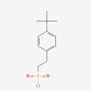 2-(4-Tert-butylphenyl)ethane-1-sulfonyl chloride