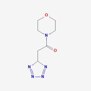 molecular formula C7H11N5O2 B307324 4-(2H-tetraazol-5-ylacetyl)morpholine 