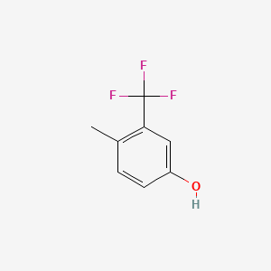 molecular formula C8H7F3O B3073443 4-Methyl-3-(trifluoromethyl)phenol CAS No. 1017778-16-3