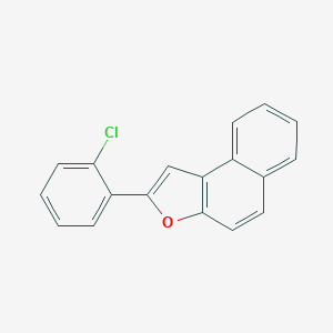 molecular formula C18H11ClO B307361 2-(2-Chlorophenyl)naphtho[2,1-b]furan 
