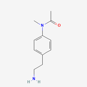 N-(4-(2-aminoethyl)phenyl)-N-methylethanamide