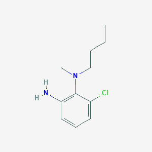 molecular formula C11H17ClN2 B3074122 N~2~-butyl-3-chloro-N~2~-methyl-1,2-benzenediamine CAS No. 1019117-81-7