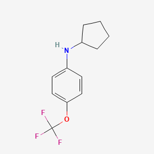 N-cyclopentyl-4-(trifluoromethoxy)aniline