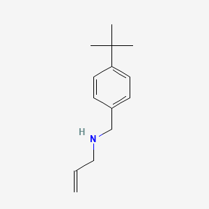 molecular formula C14H21N B3074303 [(4-叔丁基苯基)甲基](丙-2-烯-1-基)胺 CAS No. 1019560-88-3