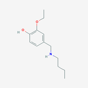 B3074398 4-[(Butylamino)methyl]-2-ethoxyphenol CAS No. 1019619-04-5