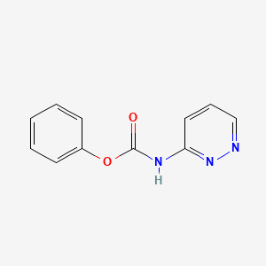 Phenyl pyridazin-3-ylcarbamate