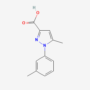 5-Methyl-1-M-tolyl-1H-pyrazole-3-carboxylic acid
