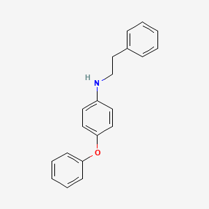 molecular formula C20H19NO B3074892 N-phenethyl-4-phenoxyaniline CAS No. 1024240-73-0