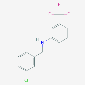 N-(3-Chlorobenzyl)-3-(trifluoromethyl)aniline