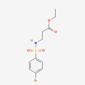 Ethyl 3-(4-bromophenylsulfonamido)propanoate