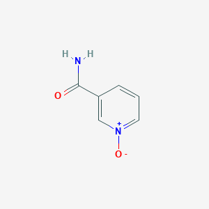 molecular formula C₆H₆N₂O₂ B030751 Nicotinamide N-oxide CAS No. 1986-81-8