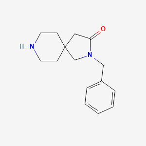 molecular formula C15H20N2O B3075190 2-Benzyl-2,8-diazaspiro[4.5]decan-3-one CAS No. 1027844-65-0